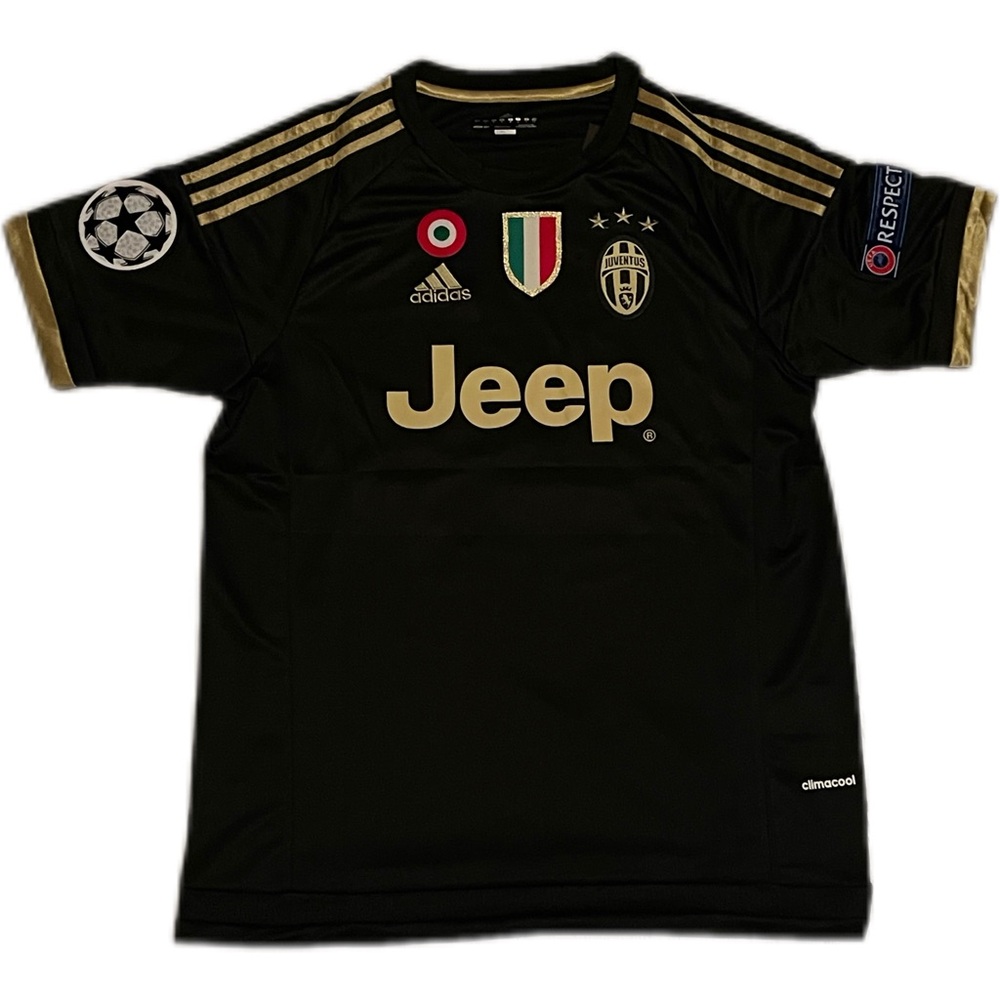 Paul Pogba Retro Juventus Jersey 2015/2016